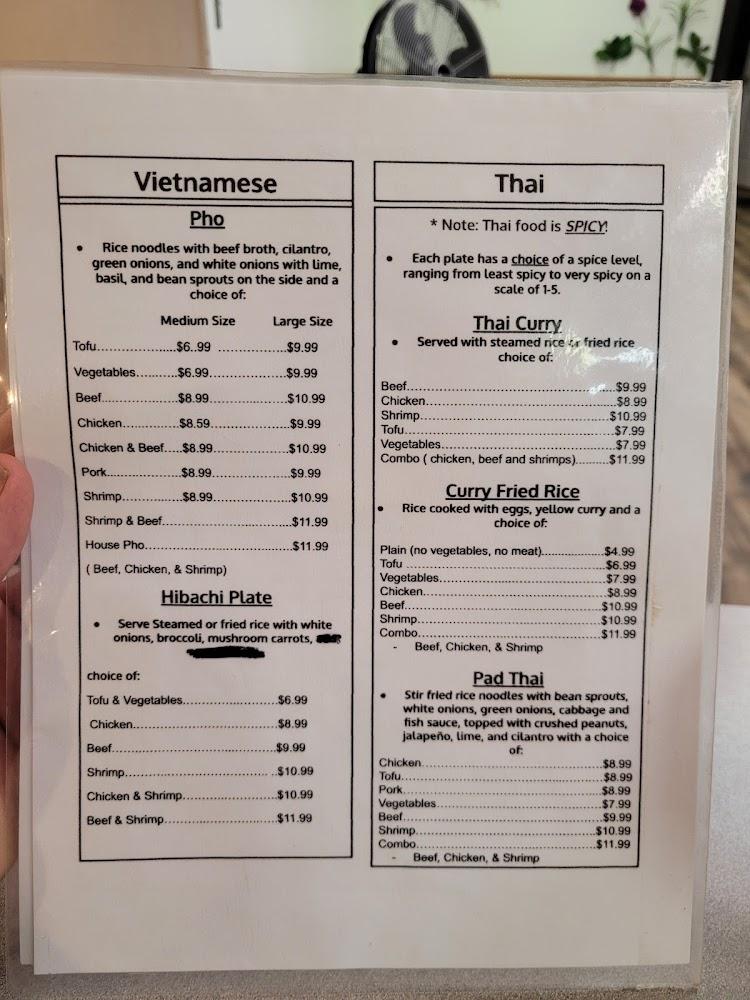 KT Pho Asian Restaurant - Cedar Bluff, AL Menu image 3